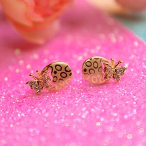 Stunning Butterfly Petal Stud Earrings