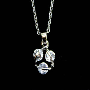 Cute Silver Chain - 3Stone - Image 2