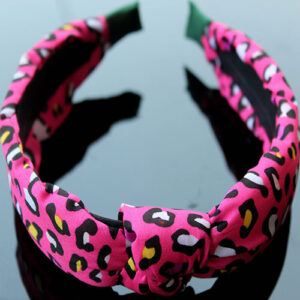 Designer Fabric Knot Hairband – Pink