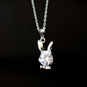 Cute Rabbit Silver Chain - Image 2