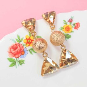 Absolute Party Wear DanglerEarrings - Triangle