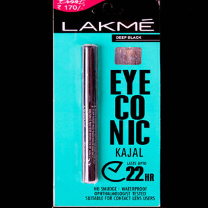 Lakme Eyeconic Kajal Pencil  (Deep Black, 0.35 g)