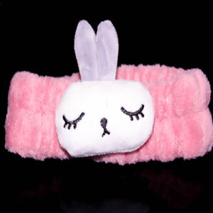 Cute Baby Bunny Head Bands Peach