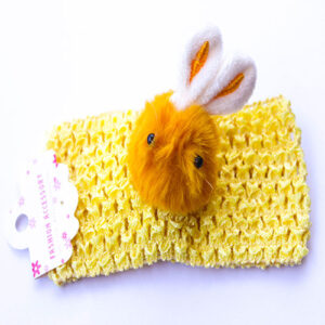 Cute Rabbit Hair Band - Yellow