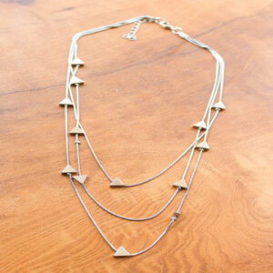 Latest Trendy Silver Chain with Triangle