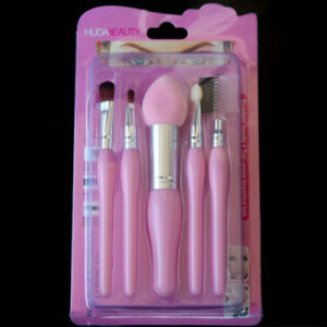 Professional Makeup Brush Set with Beauty Blender Stick