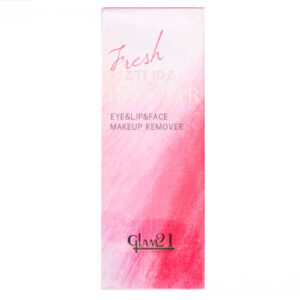 Glam 21 Fresh Natural Eye, Lip & Face Makeup Remover