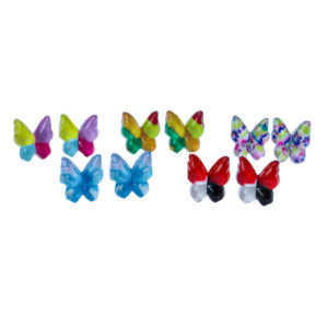 Cute Butterfly Stud Earrings Combo