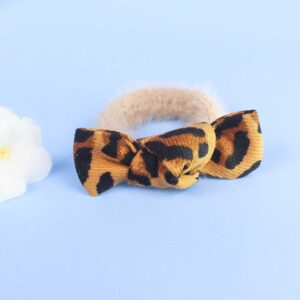 High Quality Cute Bow Tie Brown & Black Hair Band