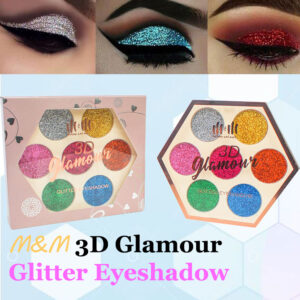 M&M 3D Glamour Glitter Eyeshadow