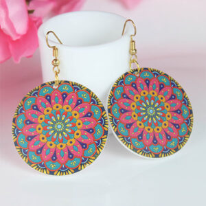 Trendy Designer Clourful Earrings - Multicolour