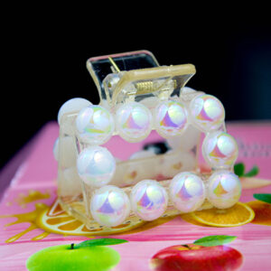 Beautiful Rectangle Pearl Hair Clip