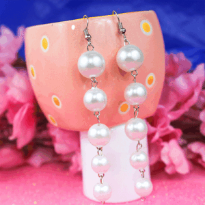 Enchanting Five Layer Pearl Earrings