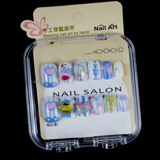 Nail Art Kit for Kids Heart Design