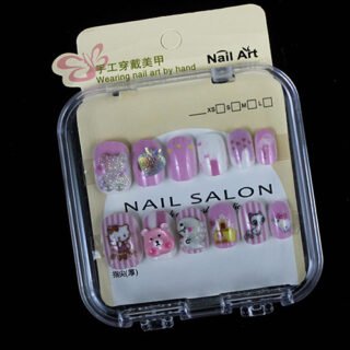 Nail Art Kit for Kids Hello Kitty Design
