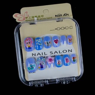 Nail Art Kit for Kids Floral Design